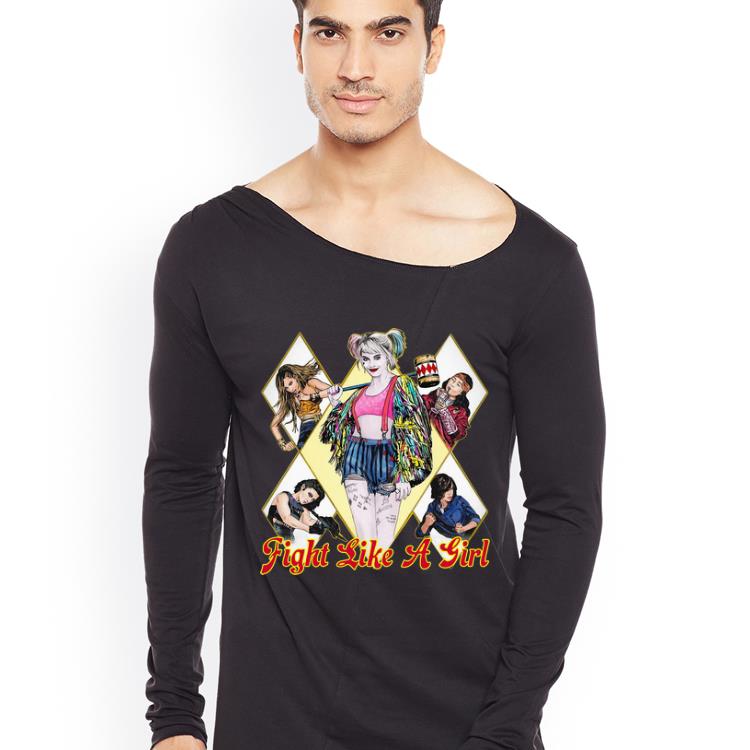 Nice Fight Like A Girl Harley Quinn shirt