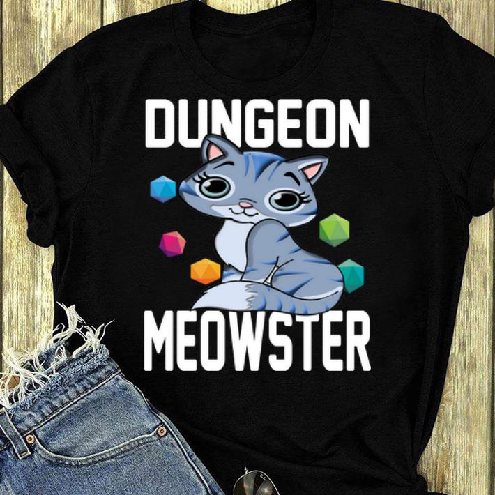 Official Dungeon Meowster Cat Lovers shirt