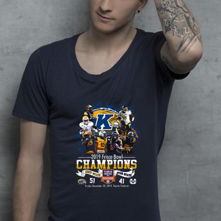 Official Kent State Golden Flashes 2019 Frisco Bowl Champions shirt