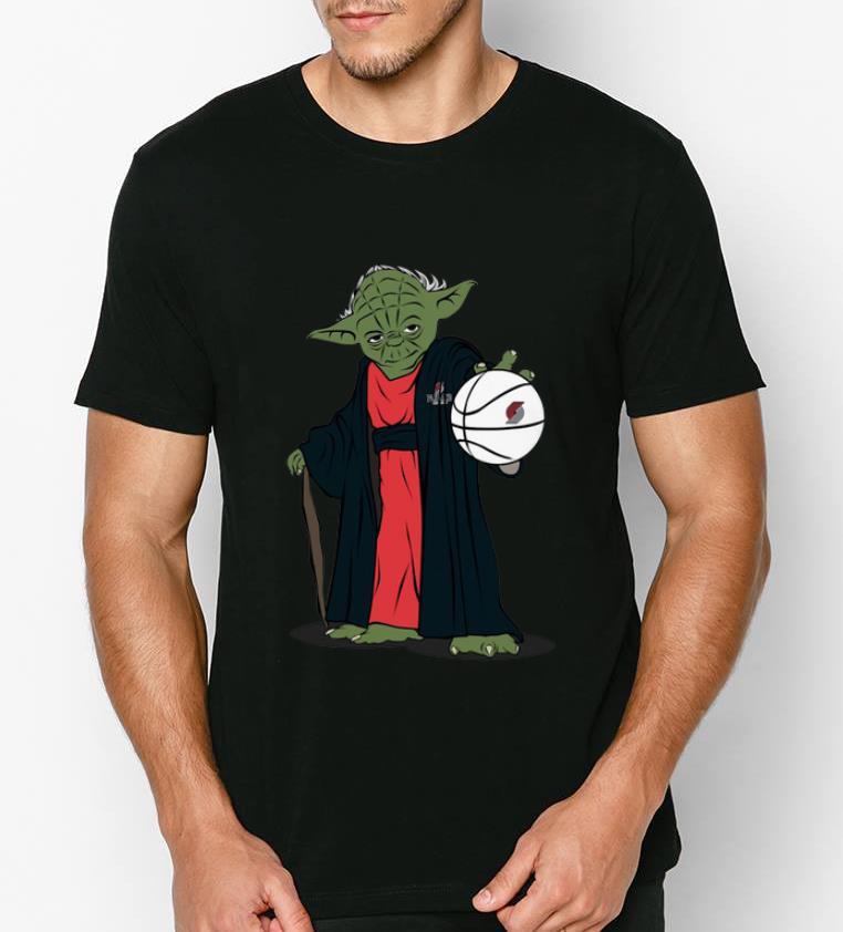 Official Master Yoda Portland Trail Blazers shirt