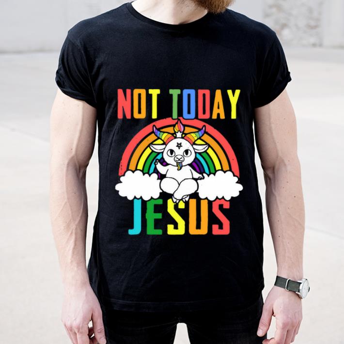 Official Unicorn Not Today Jesus shirt