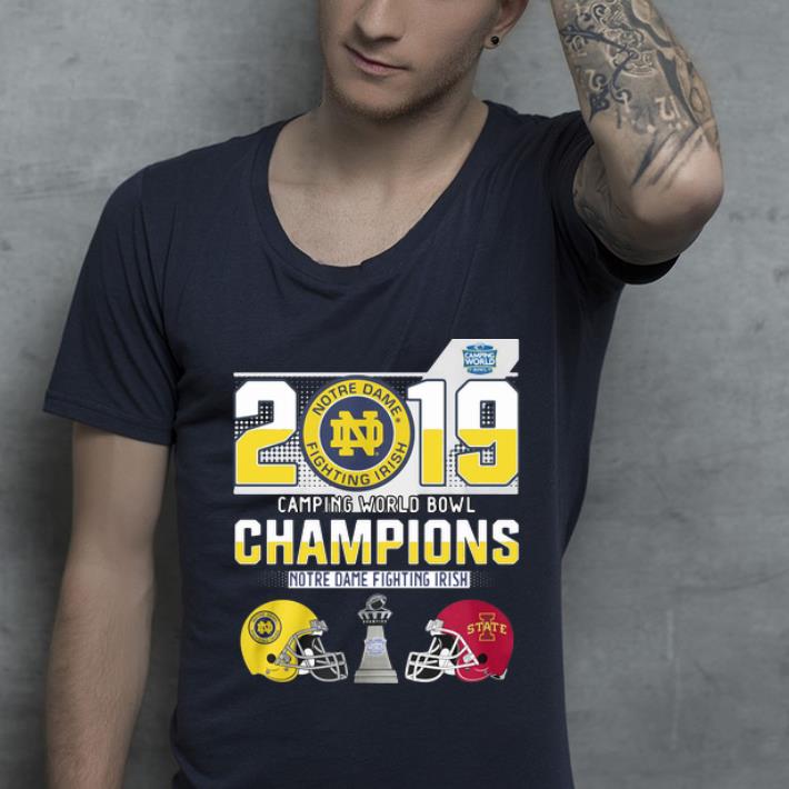 Original 2019 Camping World Bowl Champions Notre Dame Fighting Irish shirt