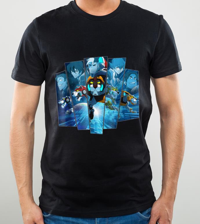 Original 5 Lions In Blue Voltron Legendary Defender shirt
