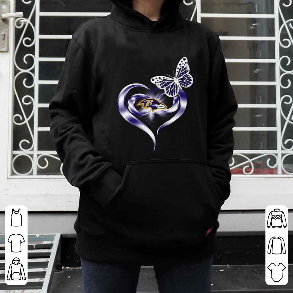 Original Butterfly Love Baltimore Ravens shirt