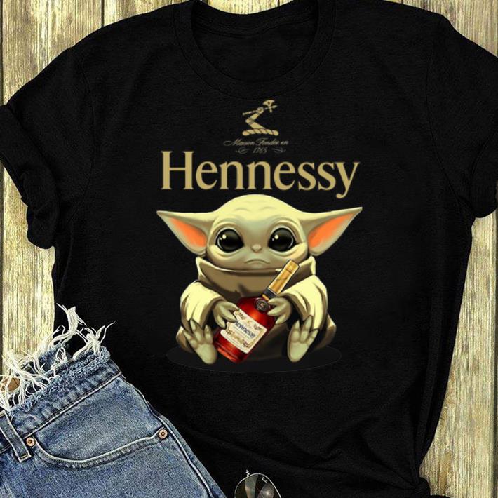 Original Star Wars Baby Yoda Hug Hennessy shirt 6 Original Star Wars Baby Yoda Hug Hennessy shirt