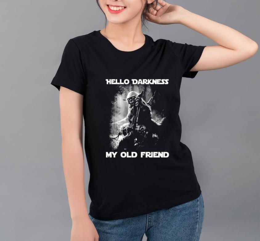 Premium Master Yoda hello darkness my old friend shirt