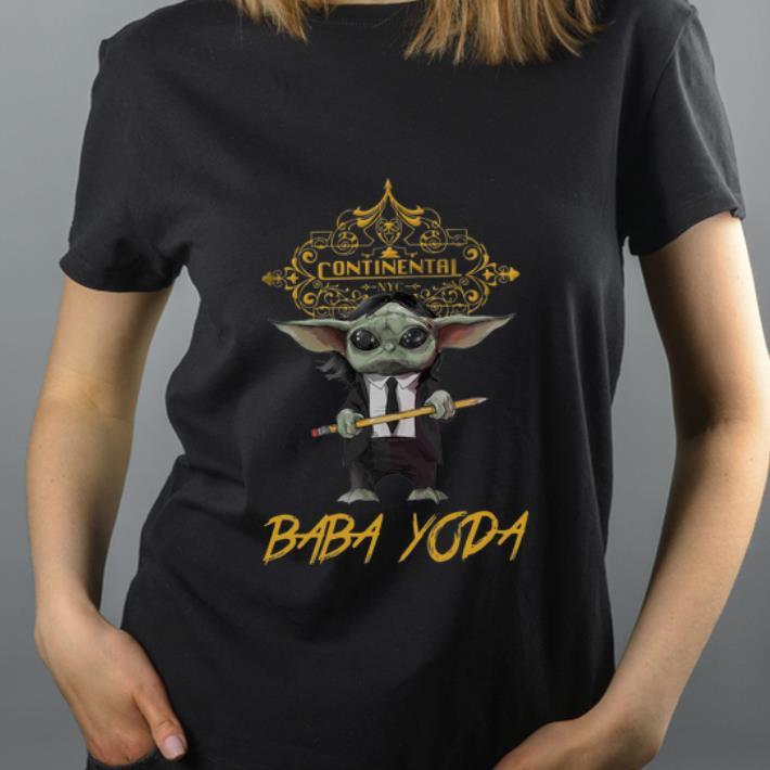 Pretty Continental Baby Yoda John Wick shirt