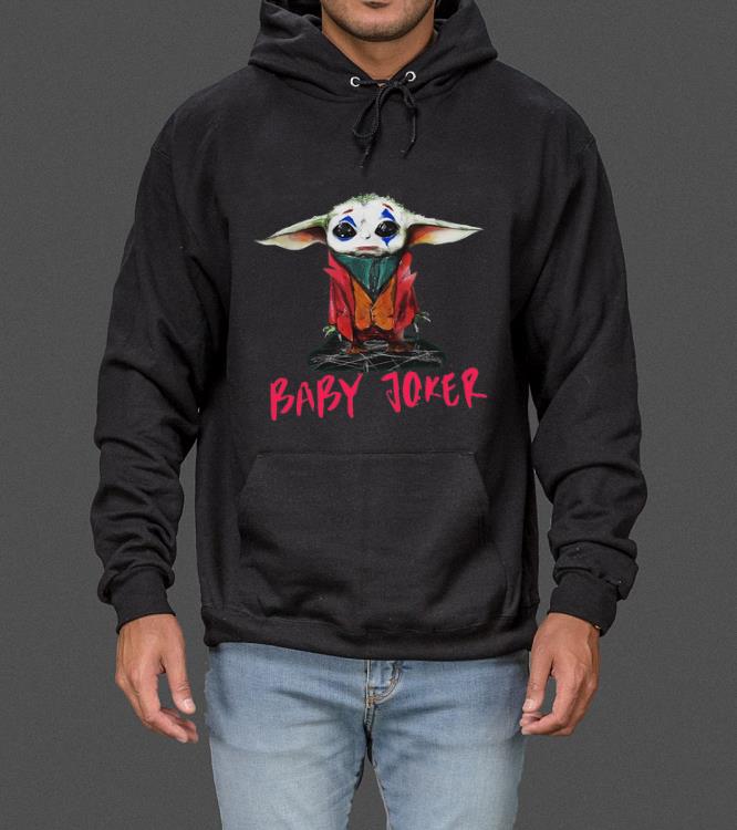 Top Baby Yoda baby Joker shirt