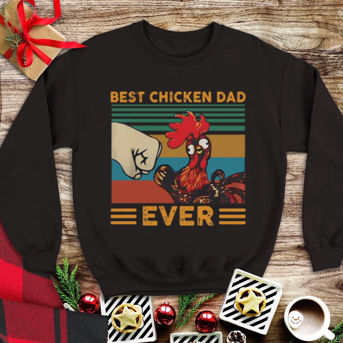 Awesome Best Chicken Dad Ever Vintage shirt