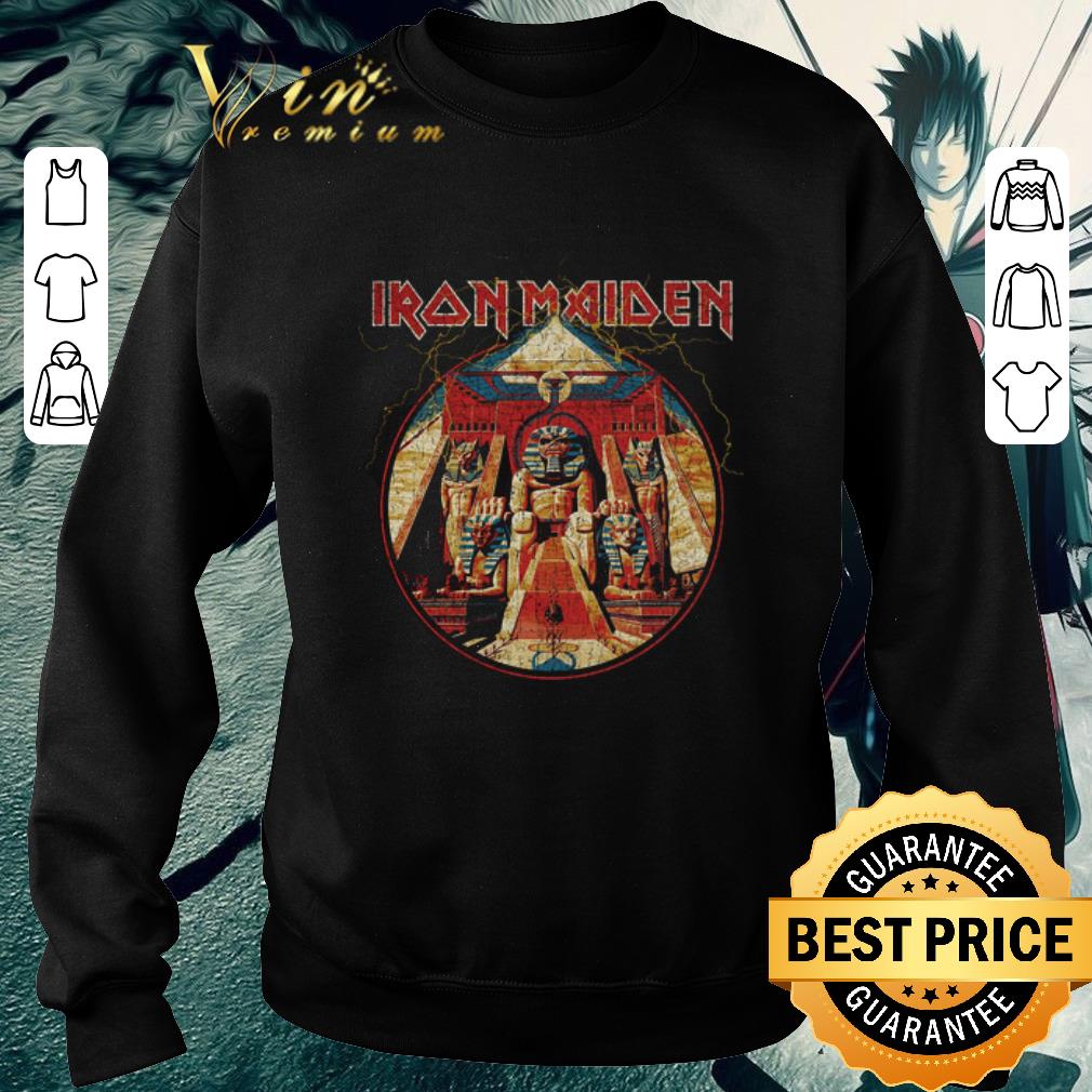 Awesome Iron Maiden Eddie King of Egypt shirt