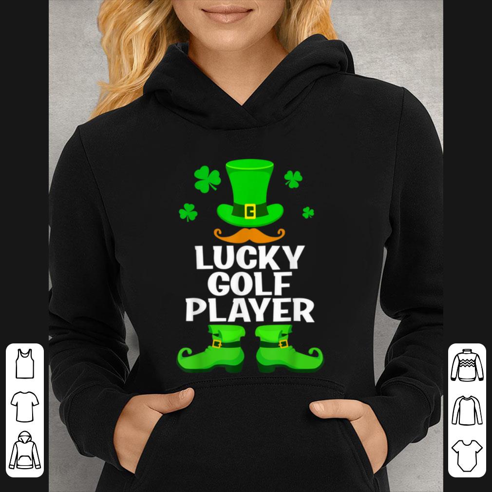 Awesome Lucky Golf Player Leprechaun St Patrick's Day Gifts shirt