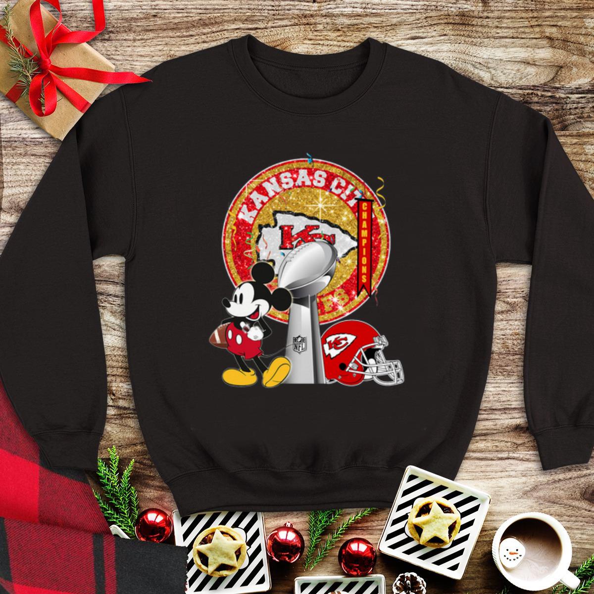 Awesome Mickey Mouse Kansas City Chiefs Champions shirt