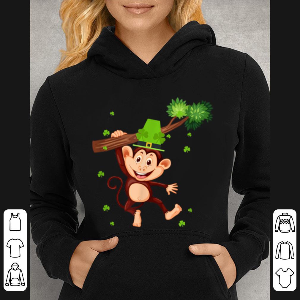 Awesome Monkey St Patrick's Day Irish Lover Girls Boys Gift shirt