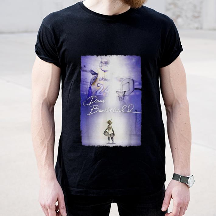 Awesome Rip Kobe Bryant Dear Basketball shirt