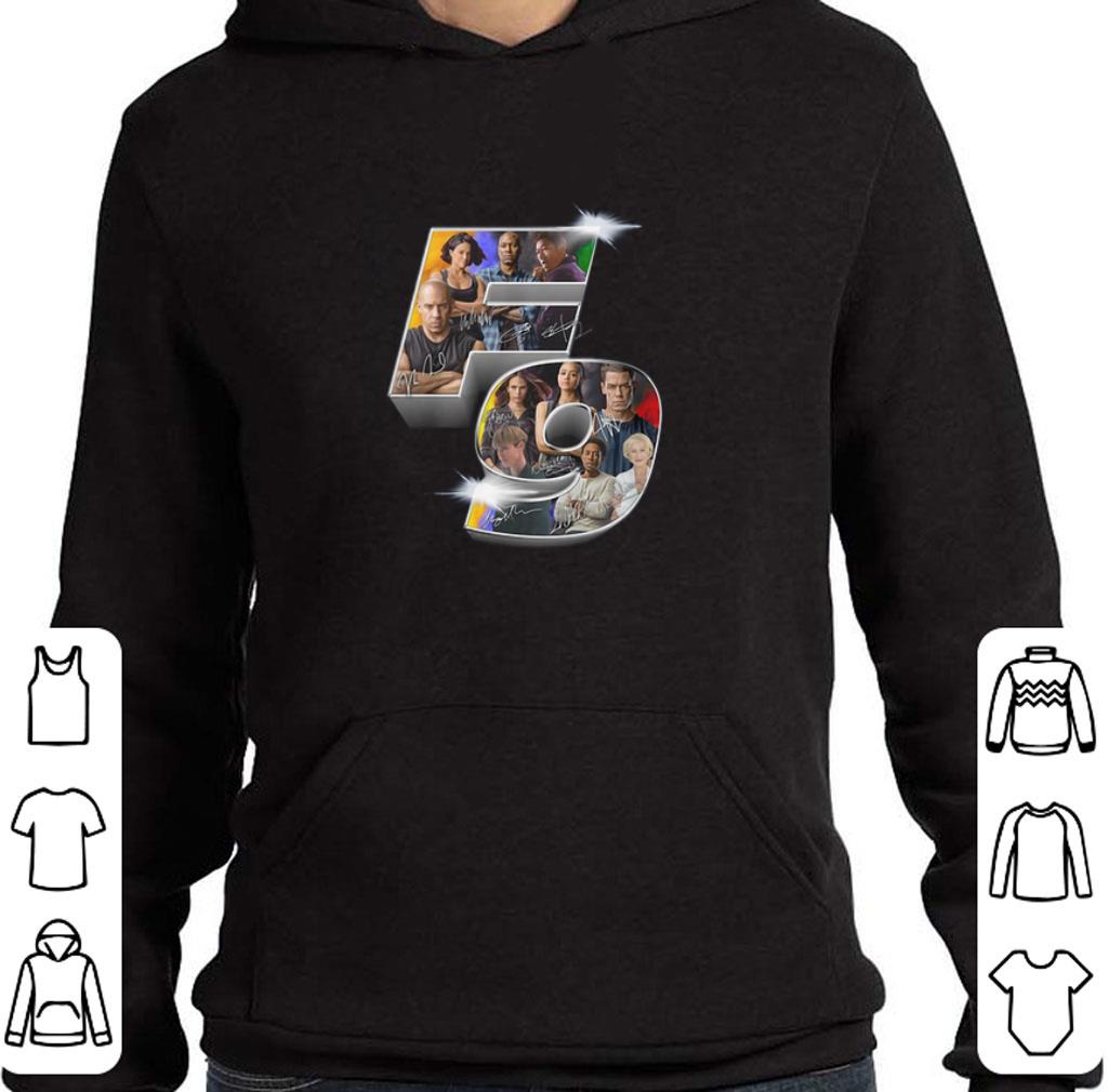 Awesome The Fast And The Furious F9 Signatures shirt
