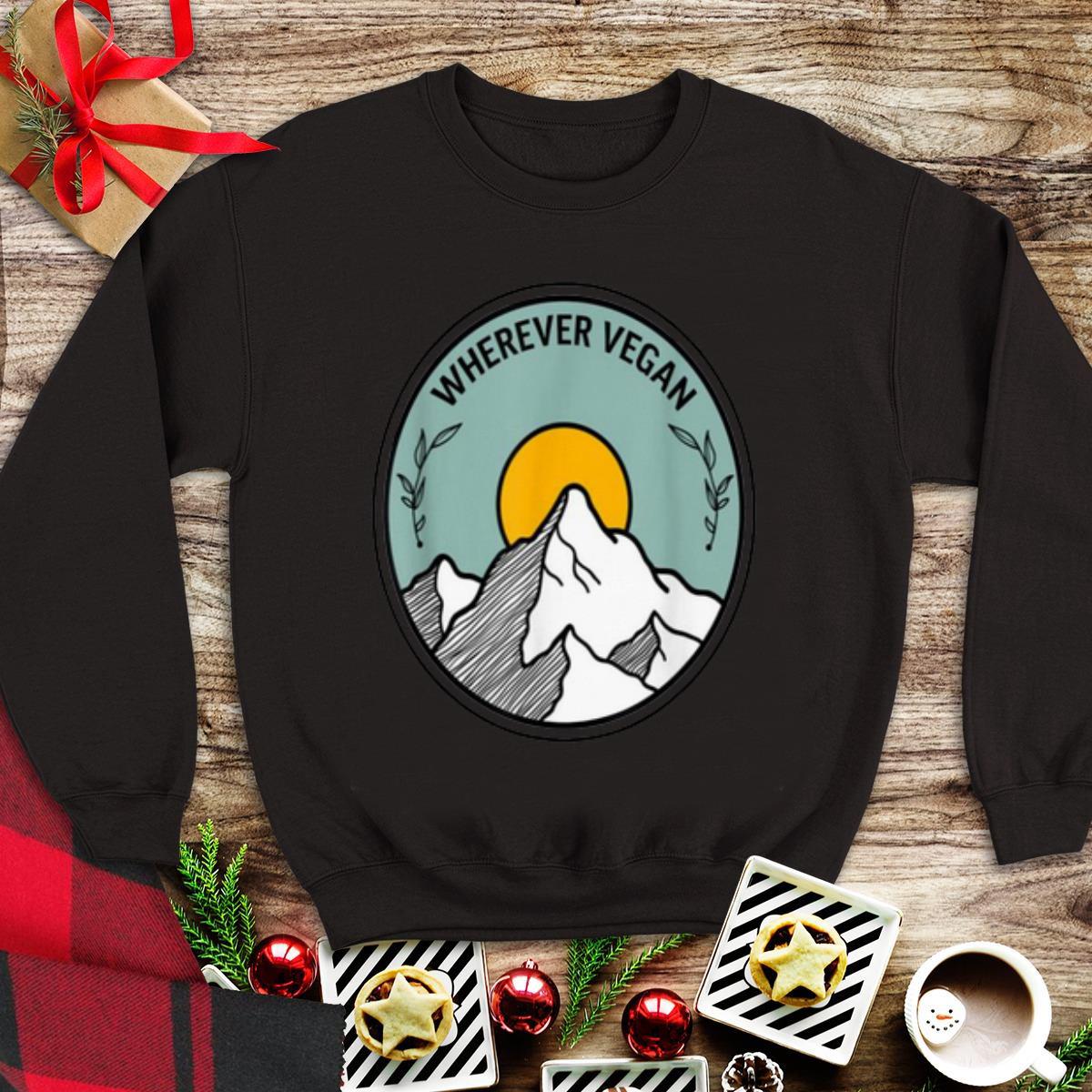 Awesome Wherever Vegan Travel shirt