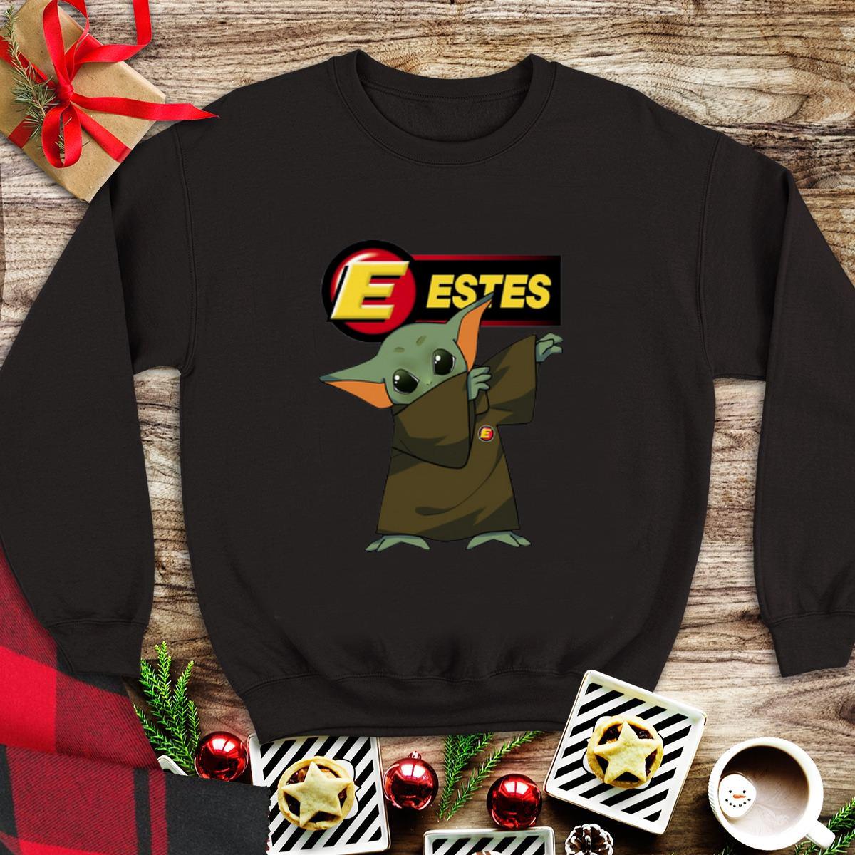 Baby Yoda Dabbing Estes shirt