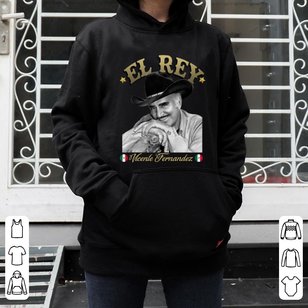 Beautiful El Rey Vicente Fernandez Ranchera Mariachi Mexican shirt