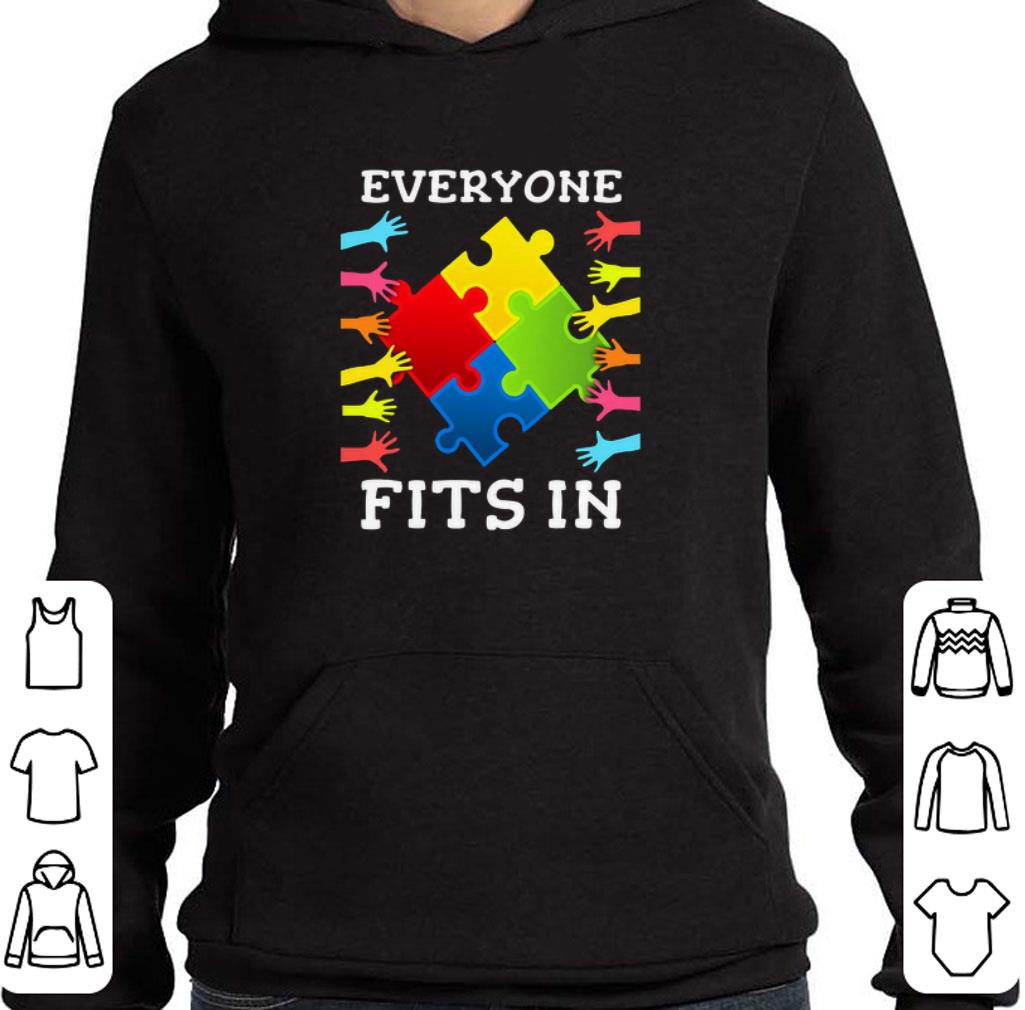 Everyone Fits In Autism Awareness shirt