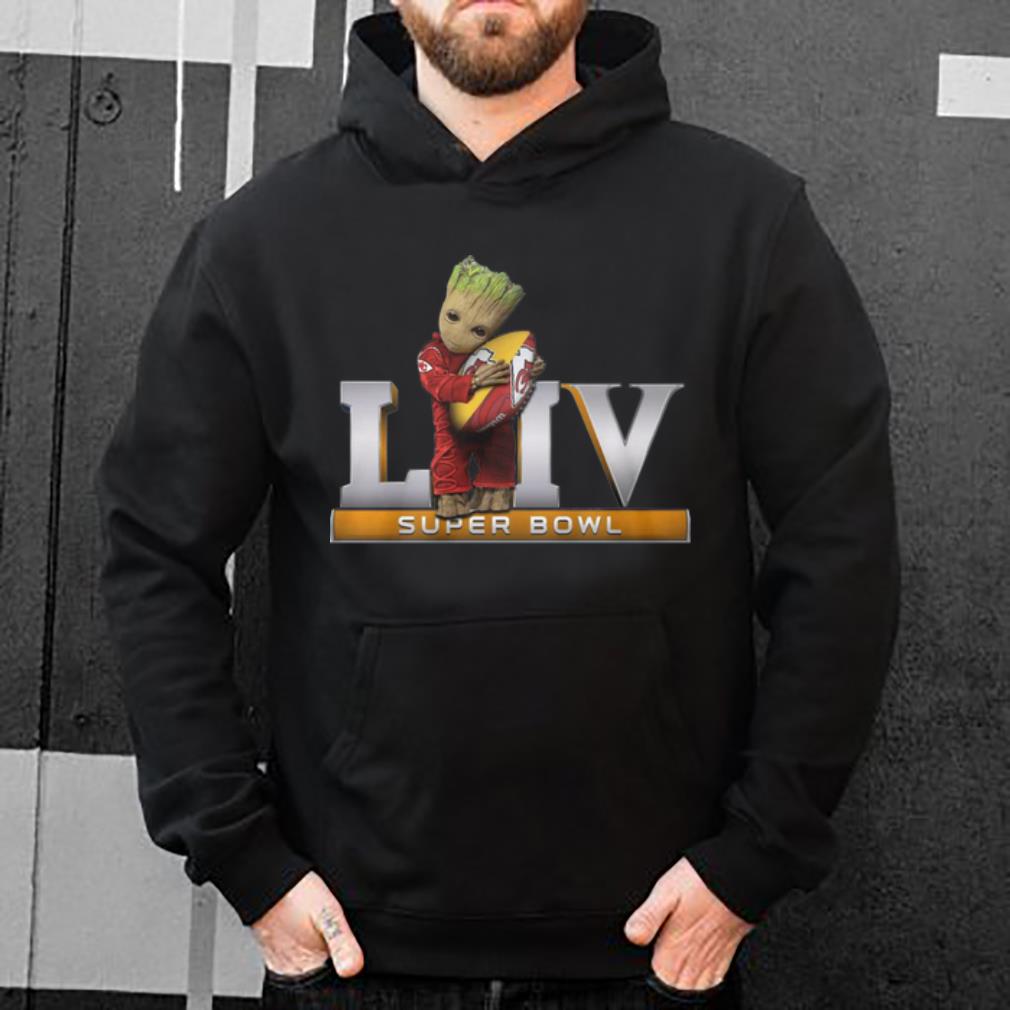 Great Baby Groot Hug Kansas City Chiefs LIV Super Bowl Champions shirt