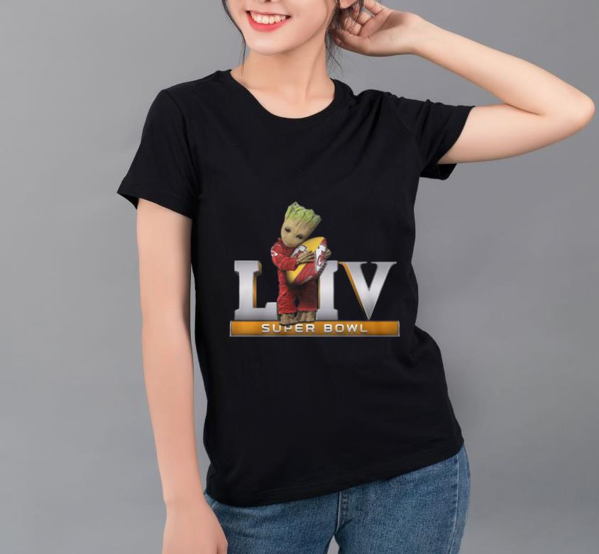 Great Baby Groot Hug LIV Super Bowl shirt