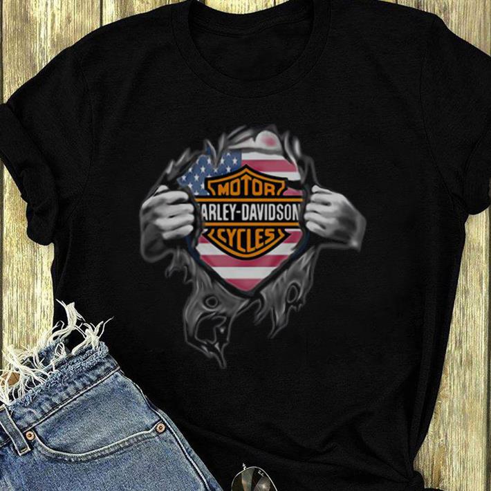 Great Blood In Side Me Motor Harley Davidson shirt