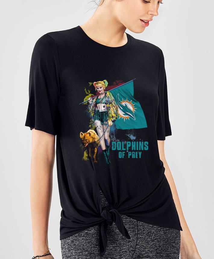 Great Harley Quinn Miami Dolphins Of Prey shirt