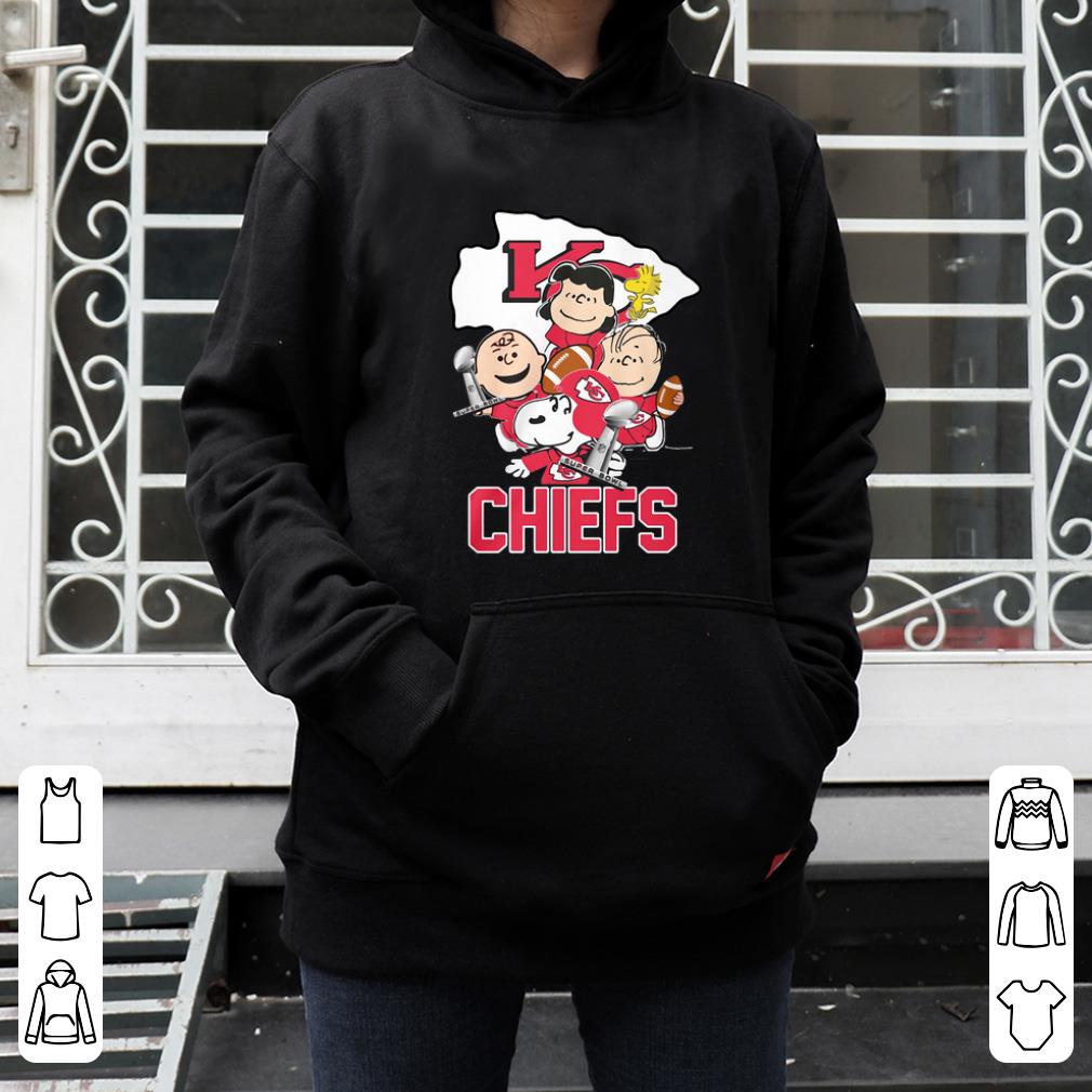 Great Kansas City Chiefs Peanuts Characters shirt