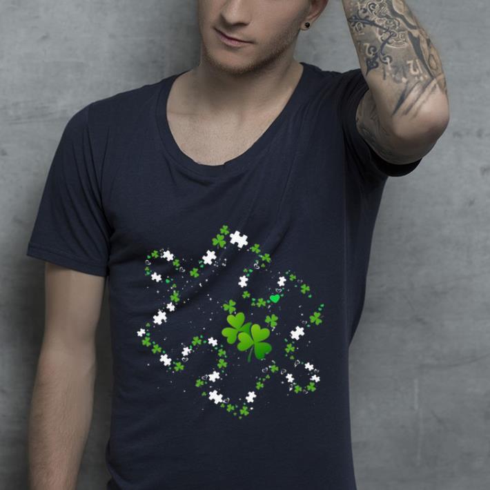Hot Autism Awareness Shamrock St. Patrick’s Day shirt