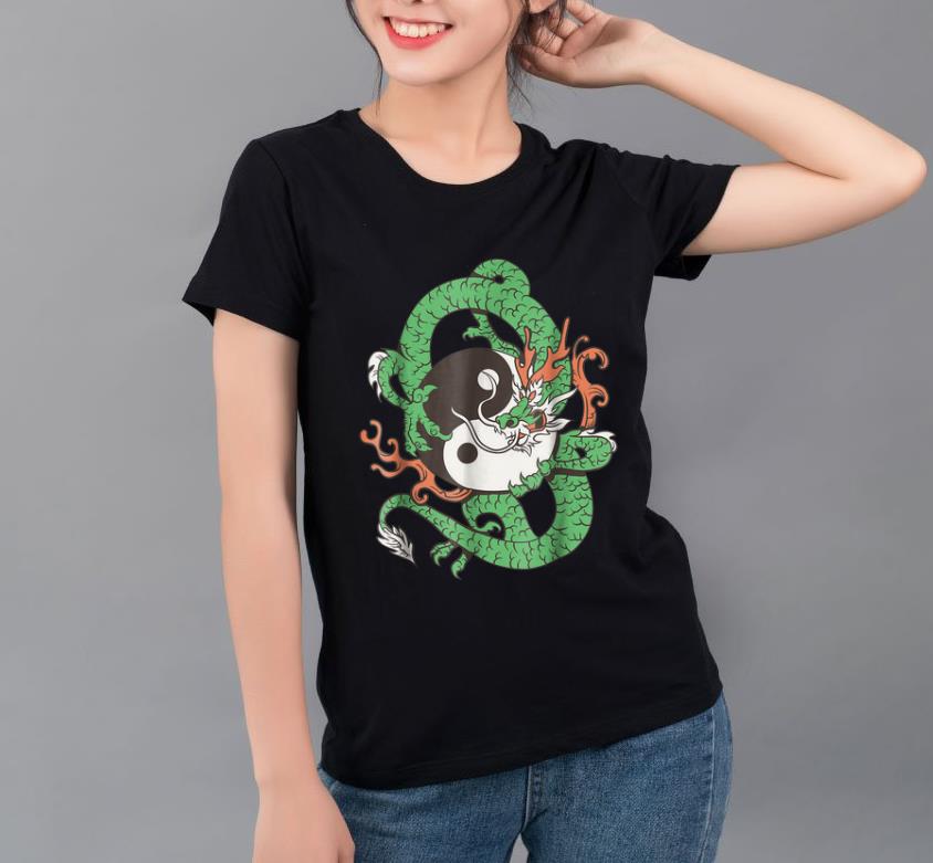 Hot Dragon Yin Yang Dragon Ball shirt