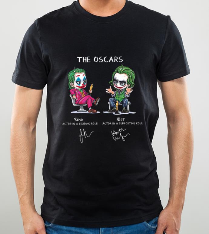 Hot Joker The Oscars 92nd Actor In A Leading Role 81st Actor In A Supporting Role shirt