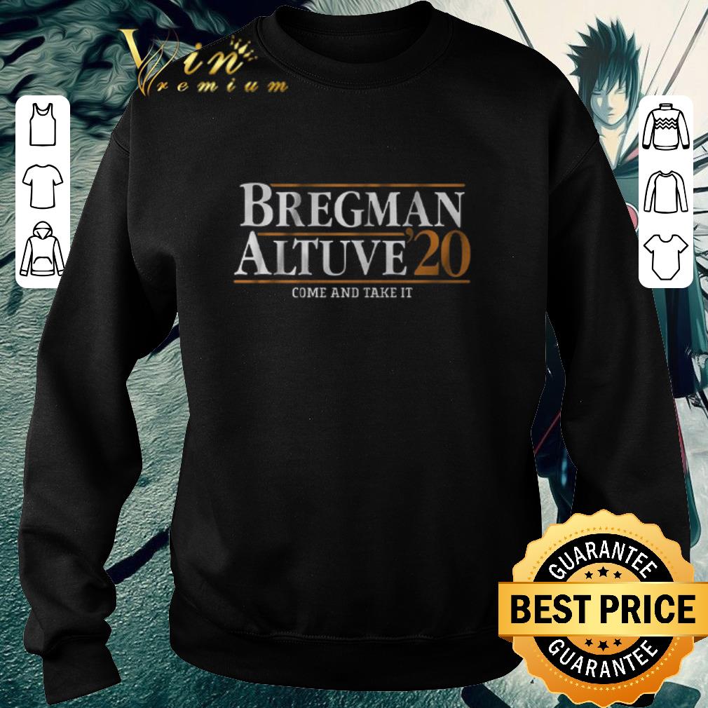 Nice Bregman Altuve 2020 Houston shirt