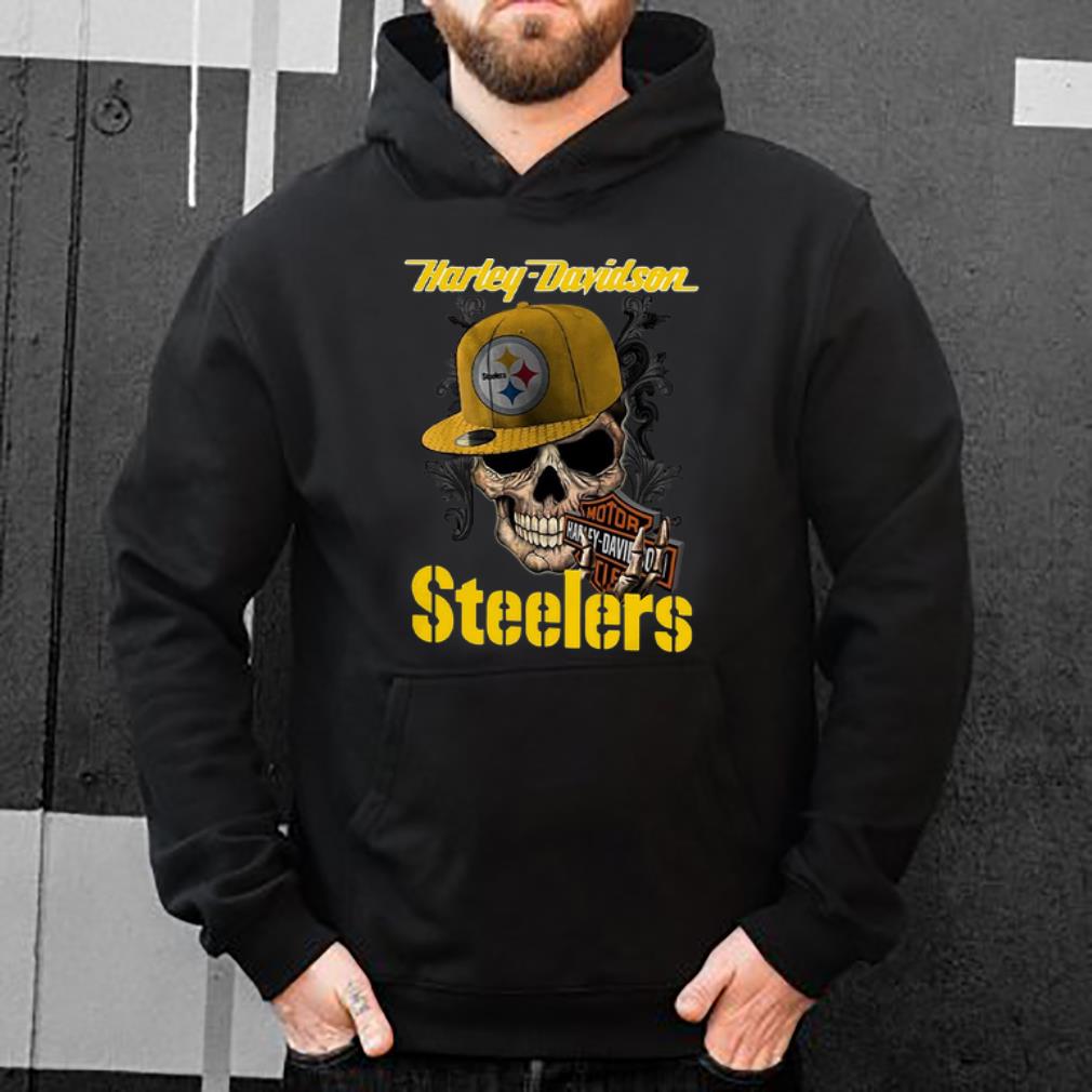 Nice Motor Harley Davidson Cycles Pittsburgh Steelers shirt