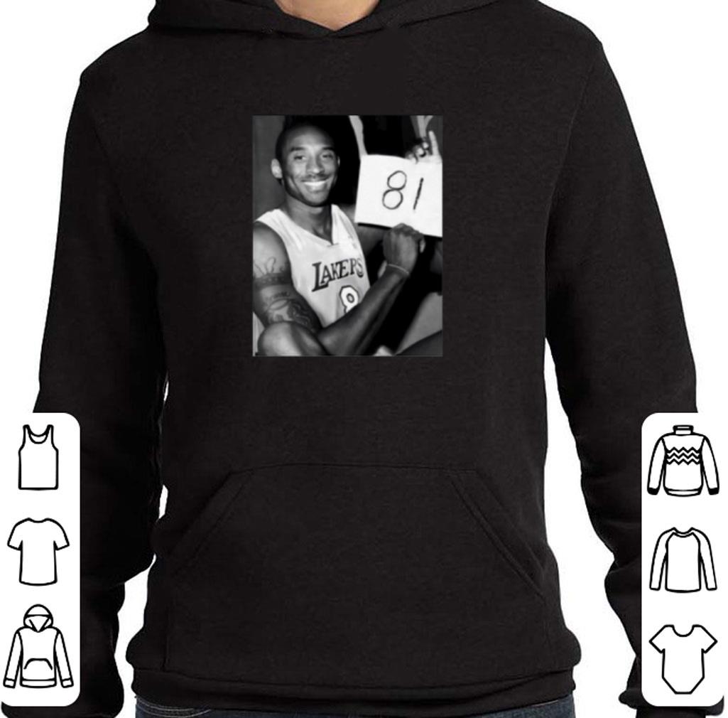 Nice RIP Kobe Bryant 81 Point Los Angeles Lakers shirt