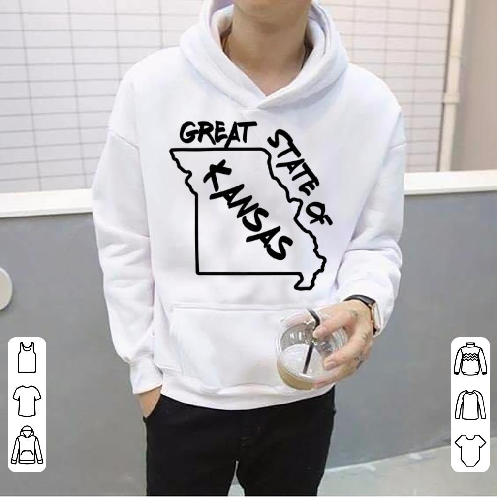 Official Great State Of Kansas Missouri Marker Trump Joke shirt