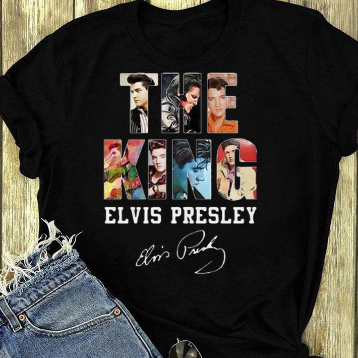 Official The King Elvis Presley Signature Legend Never Die shirt