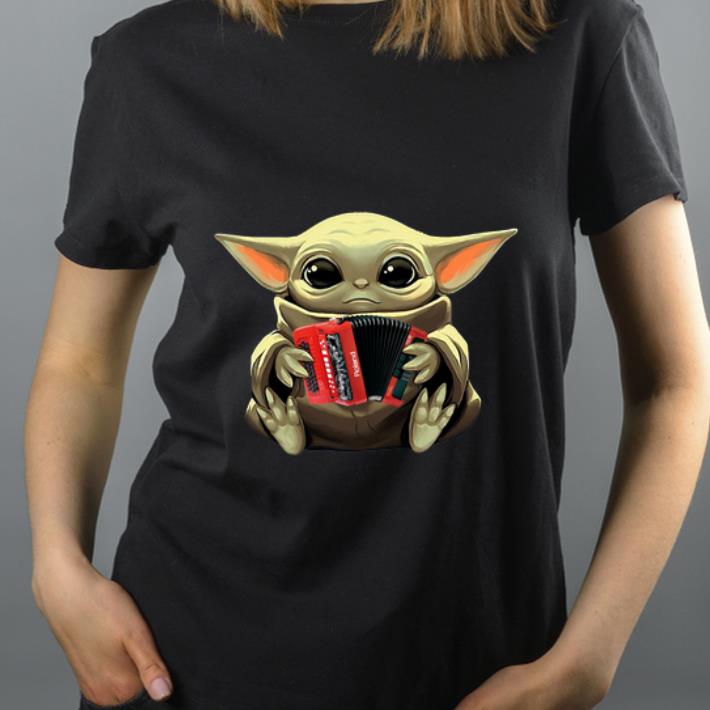 Original Baby Yoda Hug Accordion shirt