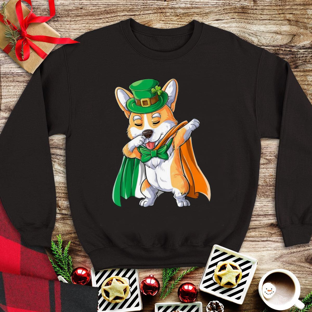 Original Corgi Dabbing St Patrick’s Day shirt