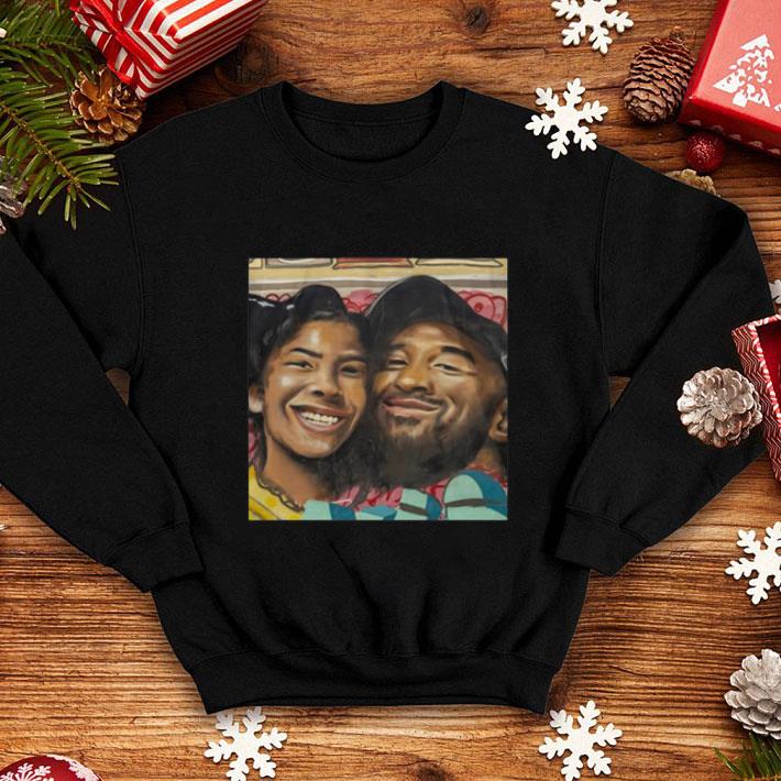 Original Kobe Bryant and Gigi Bryant Cartoon Family Love shirt 6 Original Kobe Bryant and Gigi Bryant Cartoon Family Love shirt
