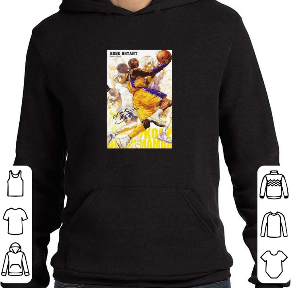 Original RIP Kobe Bryant 1978 2020 Signature Kobe Black Mamba Out Poster shirt