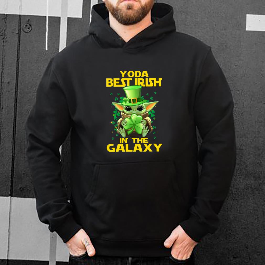 Premium Baby Yoda Best Irish In The Galaxy shirt