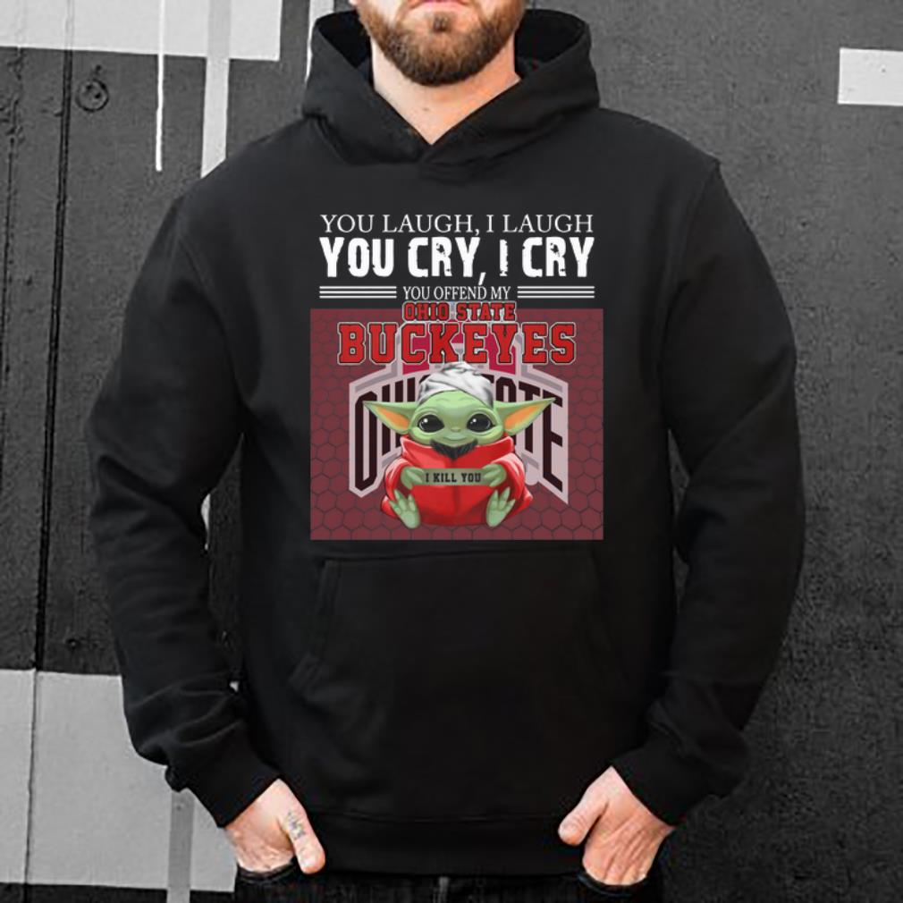 Premium Baby Yoda You Offend My Ohio State Buckeyes I Kill You shirt