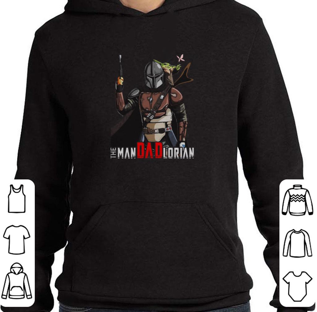 Premium Baby Yoda and Mandalorian The Man Dad Lorian shirt