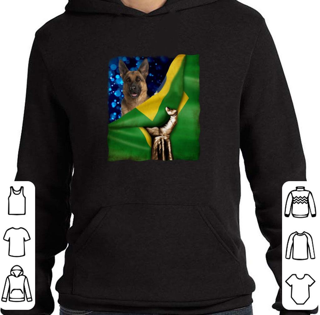 Premium Bandeira do Brasil German Shepherd shirt 2 Premium Bandeira do Brasil German Shepherd shirt