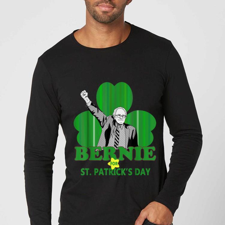 Premium Bernie Sanders For St. Patricks Day 2020 President Shamrock shirt