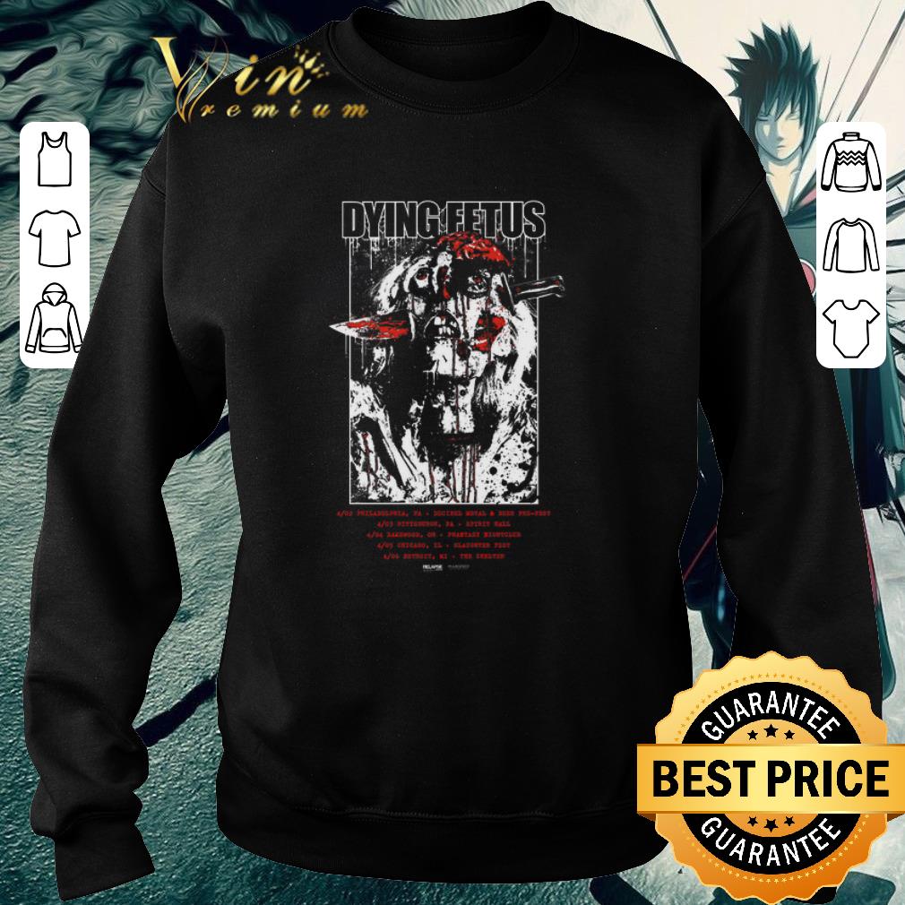 Premium Dying Fetus Band GOATWHORE shirt 6 Premium Dying Fetus Band GOATWHORE shirt