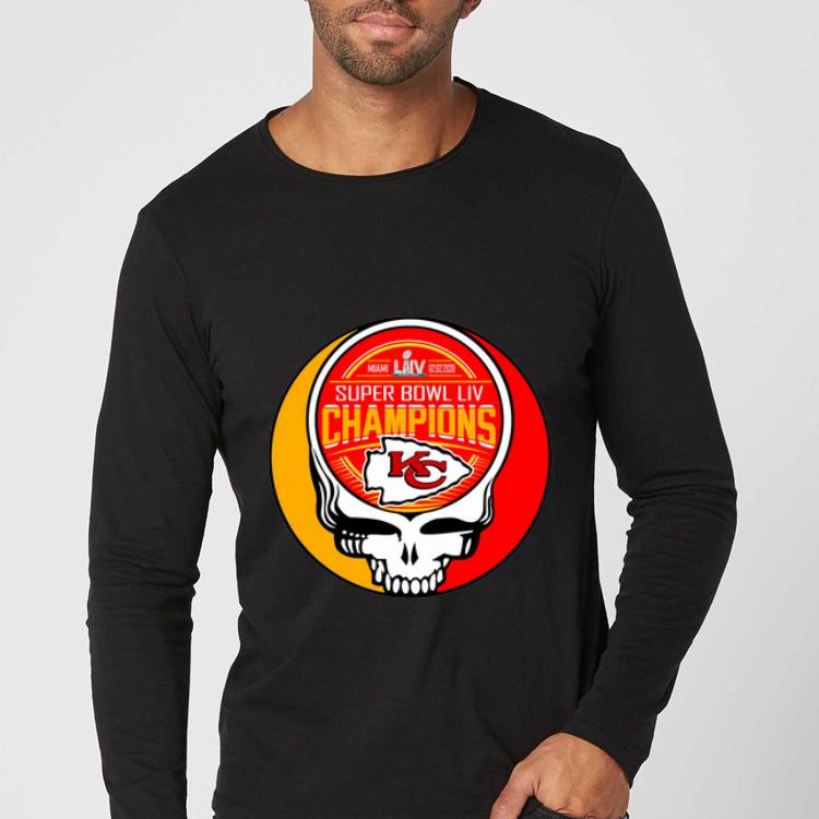 Premium Skull Kansas City Chiefs Super Bowl LIV Champions shirt