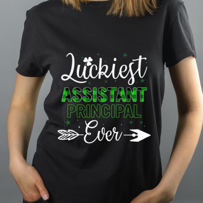 Premium St. Patrick's Day Luckiest Assistant Principal Ever shirt