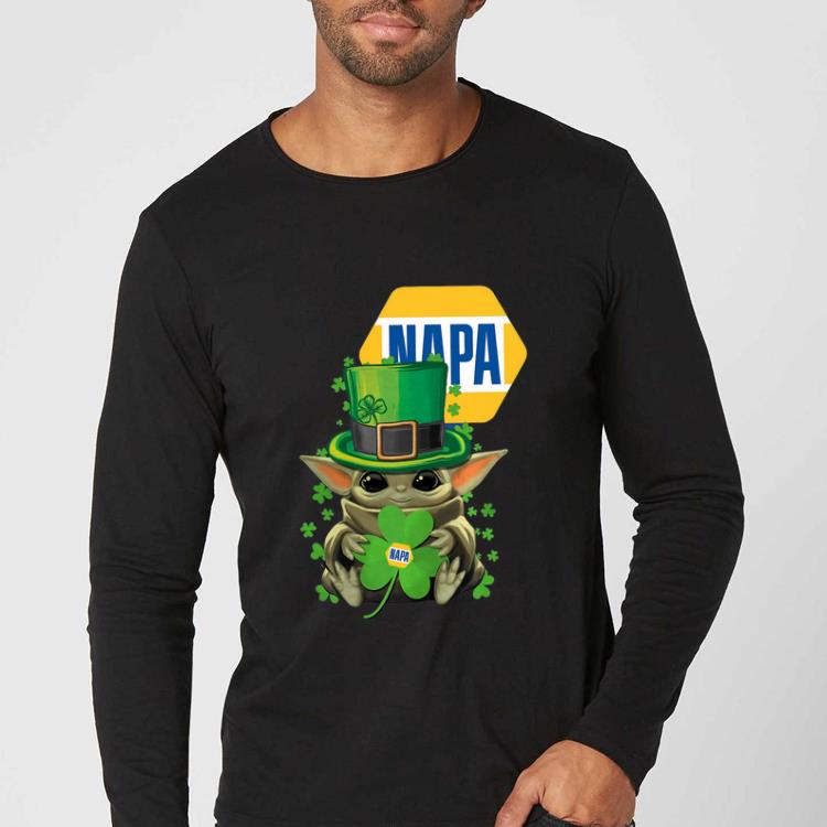 Pretty Baby Yoda Napa Shamrock St. Patrick’s Day shirt