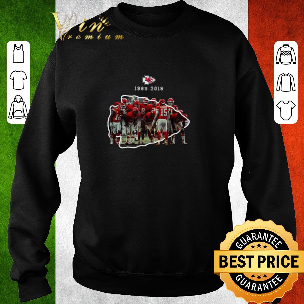 Pretty Logo Kansas City Chiefs team player 1969 2019 shirt